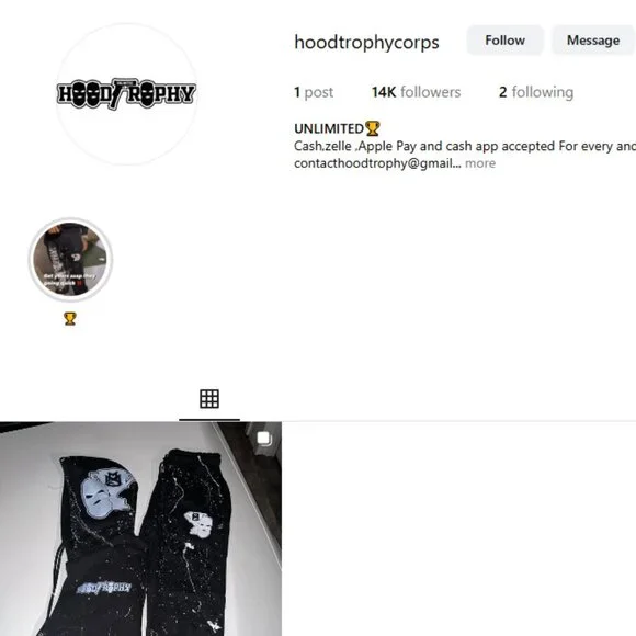 Peysoh MoneySign Suede Hood Trophy Merch Tee